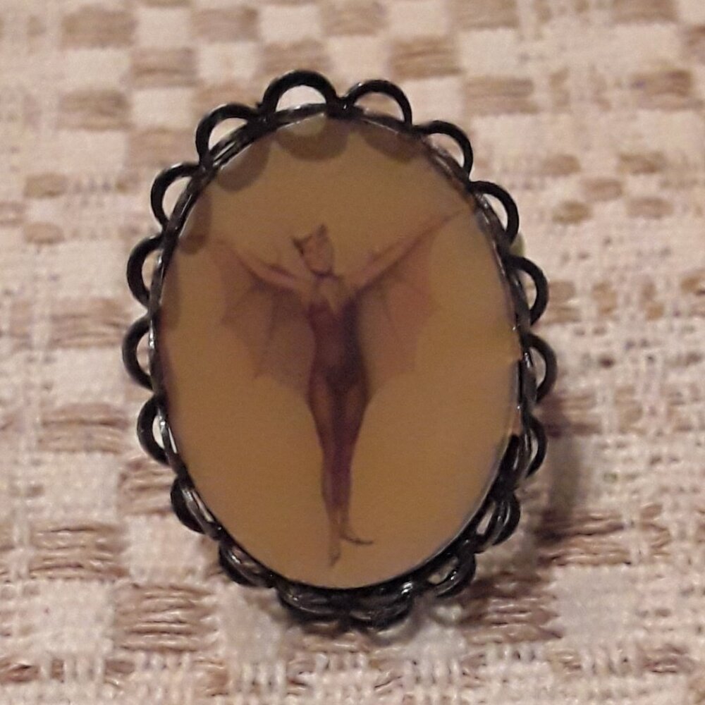 Adjustable Batgirl ring